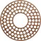 Ekena Millwork Fink Wood Fretwork Pierced Ceiling Medallion, Walnut, 18"OD x 6 1/2"ID x 3/8"T CMWP18X18X0375FFWA - alternate 1